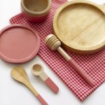 ست هفت تکه ظرف چوبی اسباب بازی مامان کوچولو - Image 3