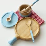 ست هفت تکه ظرف چوبی اسباب بازی مامان کوچولو - Image 10