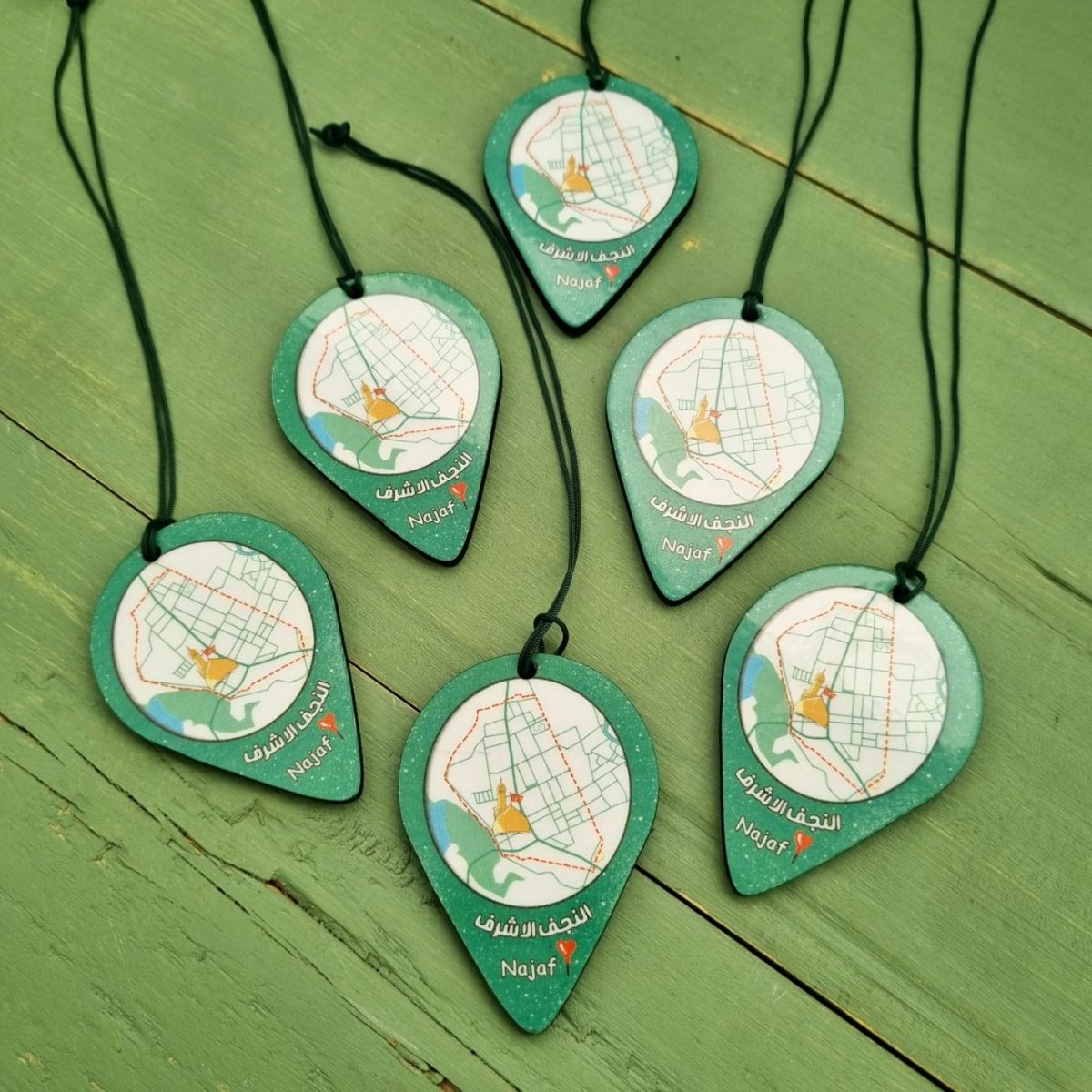 آویز ماشین غدیری طرح لوکیشن نجف - Image 2