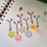 گیره روسری گل آبنباتی فانتزی کودکانه