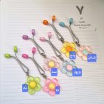 گیره روسری گل آبنباتی فانتزی کودکانه - Image 3
