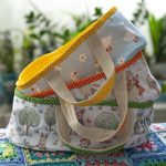 ساک حمل عروسک اسباب بازی با پارچه ایرانی - Image 7