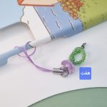 آویز گل منجوقی مینیمال سه سانتی - Image 7