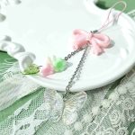 آویز پینترستی پروانه و زنجیر استیل - Image 2
