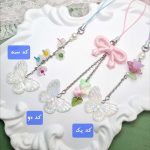 آویز پینترستی پروانه و زنجیر استیل - Image 5